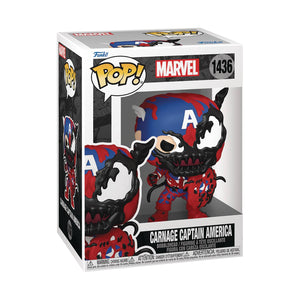 FUNKO POP - MARVEL - CARNAGEIZED CAPTAIN AMERICA (JAN 2025)