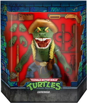 SUPER 7 - TEENAGE MUTANT NINJA TURTLES ULTIMATES- LEATHERHEAD