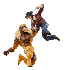 MARVEL LEGENDS - WOLVERINE 50TH - WOLVERINE VS SABERTOOTH 2PACK