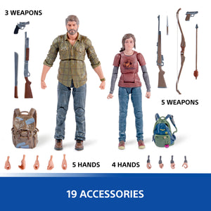 SPINMASTER LTD - LAST OF US - JOEL & ELLIE 2 PACK