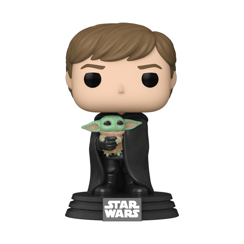 FUNKO POP! - STAR WARS THE MANDALORIAN - LUKE W/ GROGU