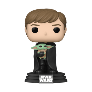 FUNKO POP! - STAR WARS THE MANDALORIAN - LUKE W/ GROGU