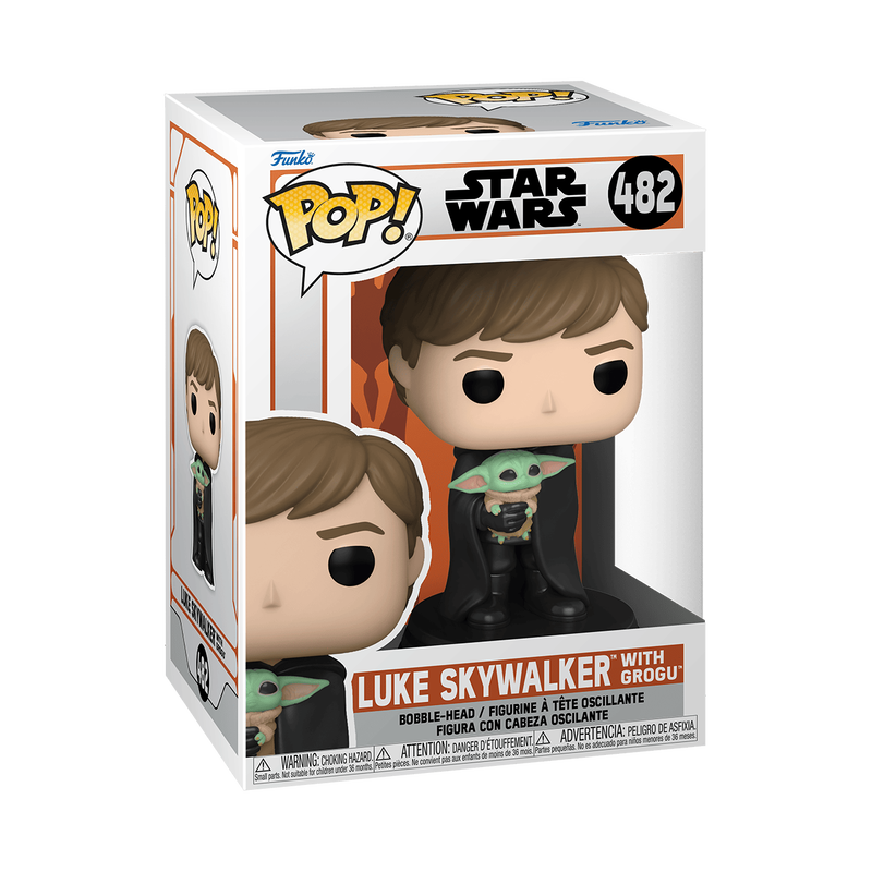 FUNKO POP! - STAR WARS THE MANDALORIAN - LUKE W/ GROGU