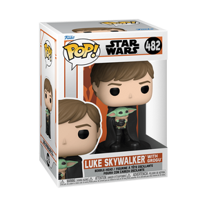 FUNKO POP! - STAR WARS THE MANDALORIAN - LUKE W/ GROGU