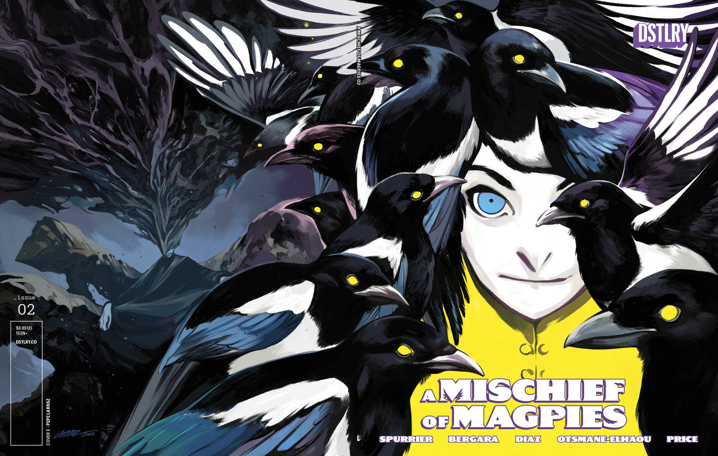 A MISCHIEF OF MAGPIES #2 CVR E PEPE LARRAZ VARIANT 09/16/2026