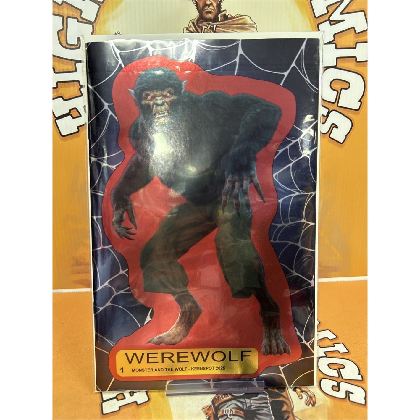 MARK SPEARS THE MONSTER & THE WOLF #1 A37 WEREWOLF FOIL 10/15/25