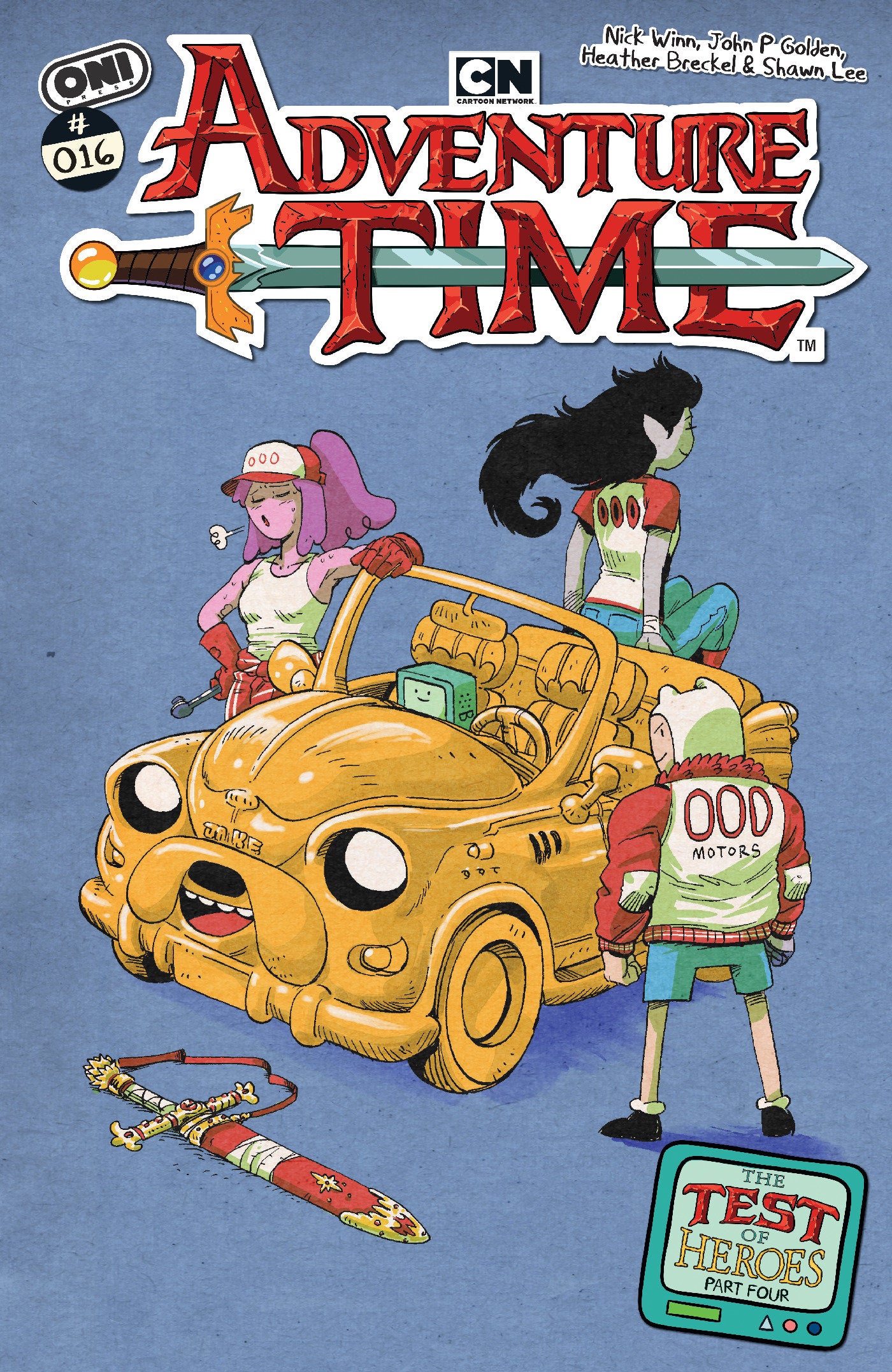 ADVENTURE TIME (2025) #16 CVR B JOHN P GOLDEN VAR 08/19/2026