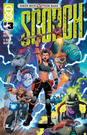 BIKER MICE FROM MARS SCORCH #3 CVR B JORDI TARRAGONA VAR 10/28/2026