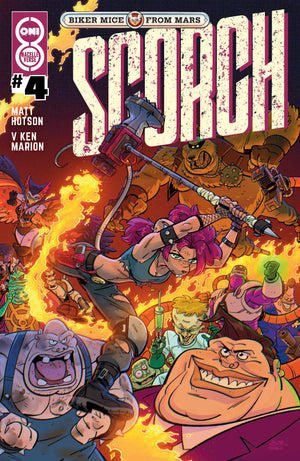 BIKER MICE FROM MARS SCORCH #4 COVER B JACOB PEREZ VAR 11/25/2026