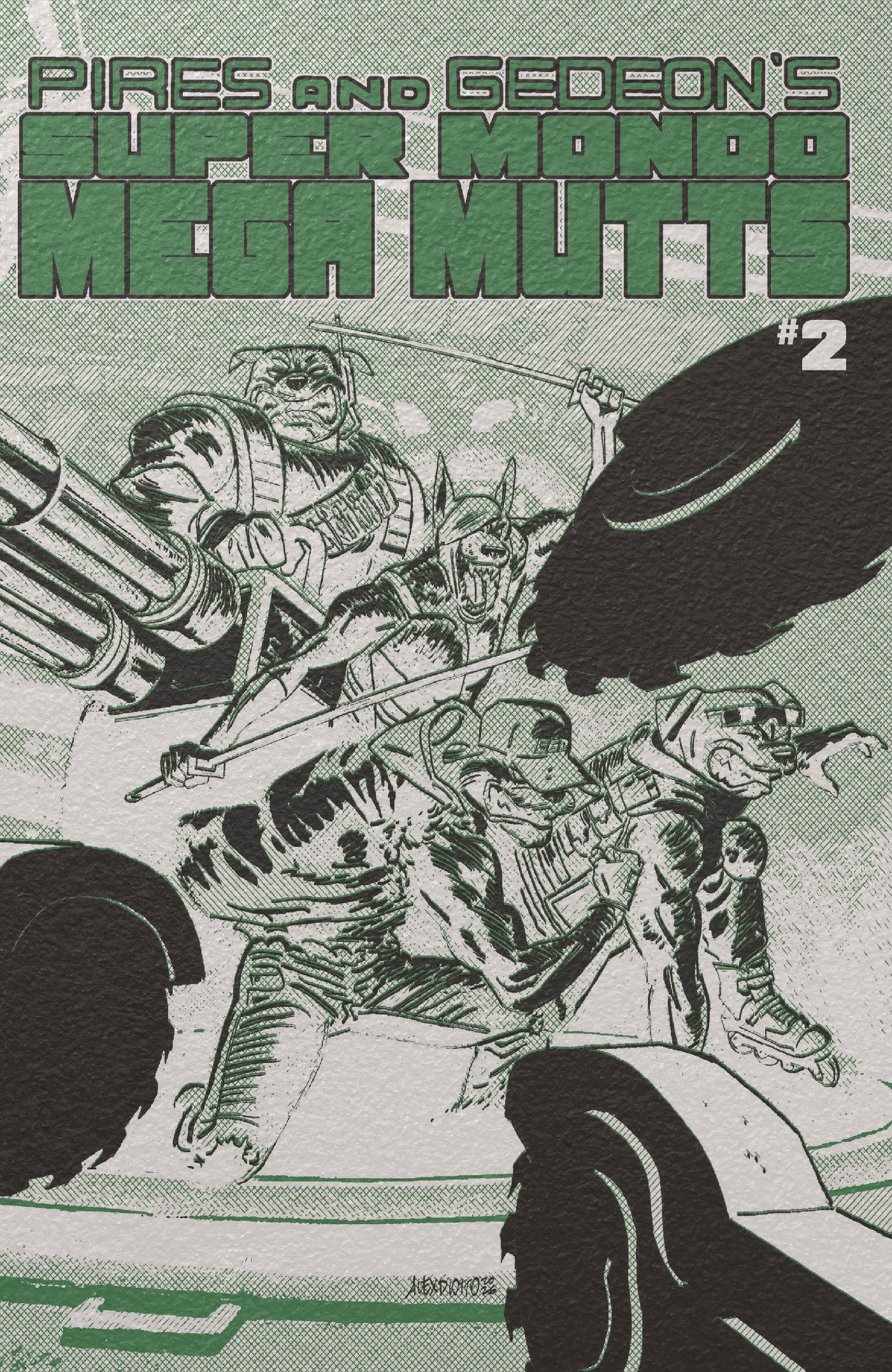 SUPER MONDO MEGA MUTTS #2 CVR E ALEX DIOTTO FOIL VAR 08/26/2026