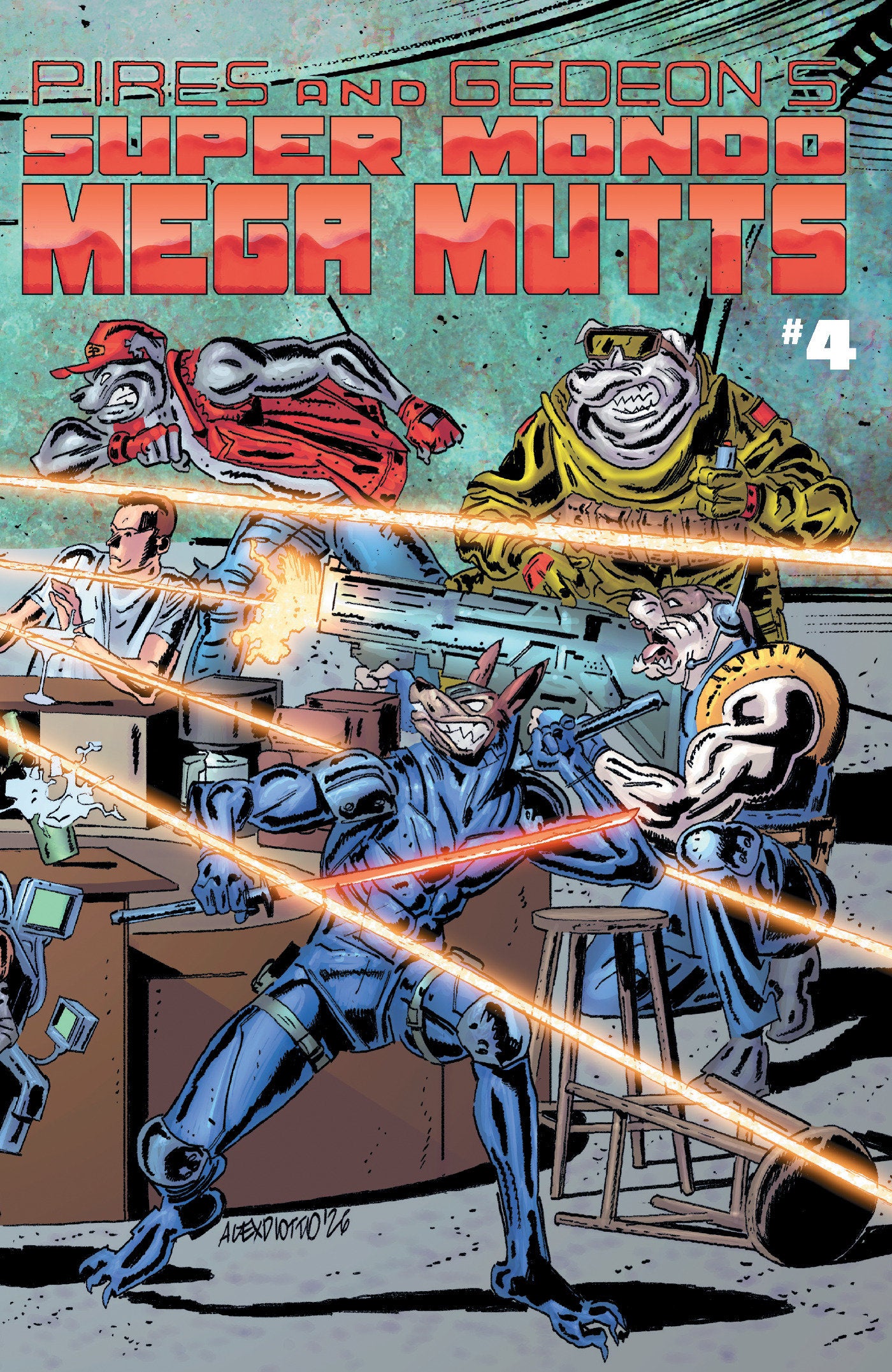 SUPER MONDO MEGA MUTTS #4 CVR B ALEX DIOTTO VAR 10/28/2026