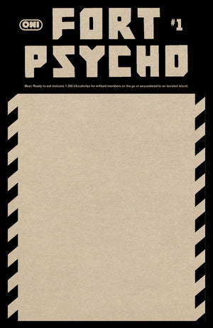 FORT PSYCHO #1 CVR E BLANK SKETCH VAR 08/05/2026