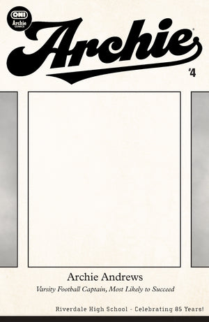 ARCHIE #4 COVER F RIVERDALE YEARBOOK BLANK SKETCH VAR 12/30/2026