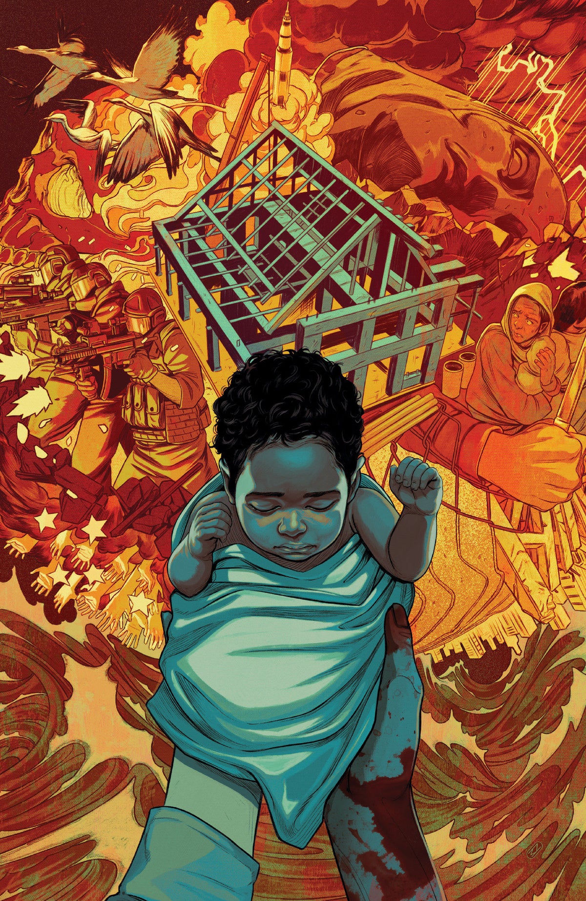 FOREVER HOME #4 COVER C NIMIT MALAVIA VAR 12/16/2026