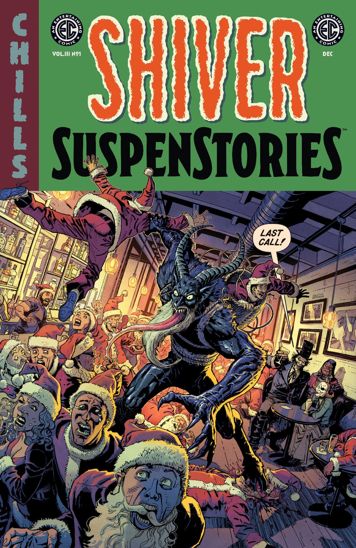 EC SHIVER SUSPENSTORIES 3 #1 COVER A DUSTIN WEAVER 12/09/2026