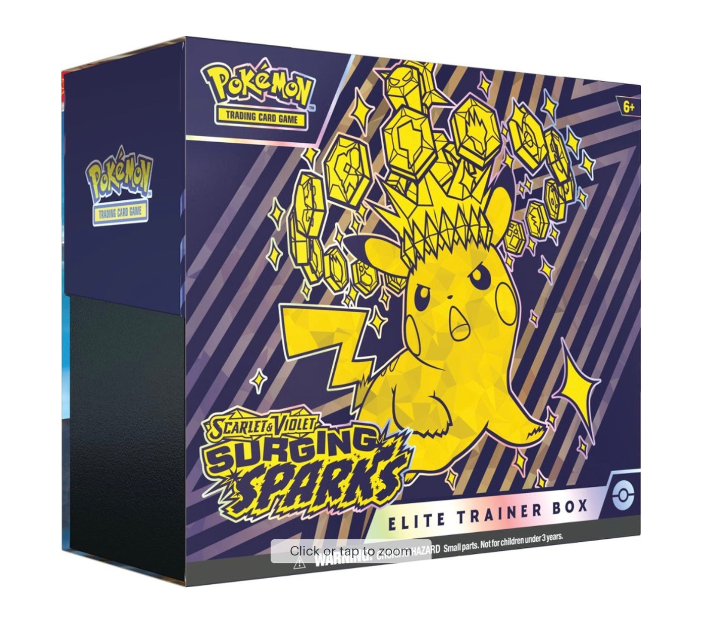 POKEMON TCG - SCARLET & VIOLET - SURGING SPARKS ELITE TRAINER BOX (9 PACKS)