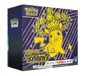 POKEMON TCG - SCARLET & VIOLET - SURGING SPARKS POKEMON CENTER ELITE TRAINER BOX (11 PACKS)