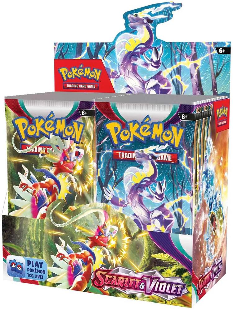 POKEMON TCG - SCARLET & VIOLET - BOOSTER BOX (36 PACKS)