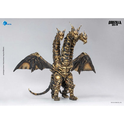 HIYA TOYS - GODZILLA FINAL WARS - 2004 KEIZER GHIDORAH NONE SCALE 14 INCH EXQ BASIC (JULY 2027)
