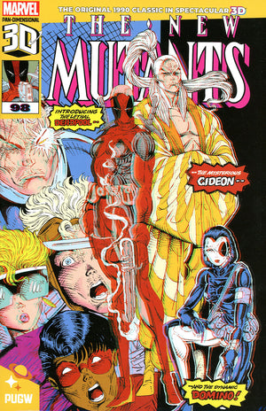 NEW MUTANTS #98 PAN DIMENSIONAL 3D ED