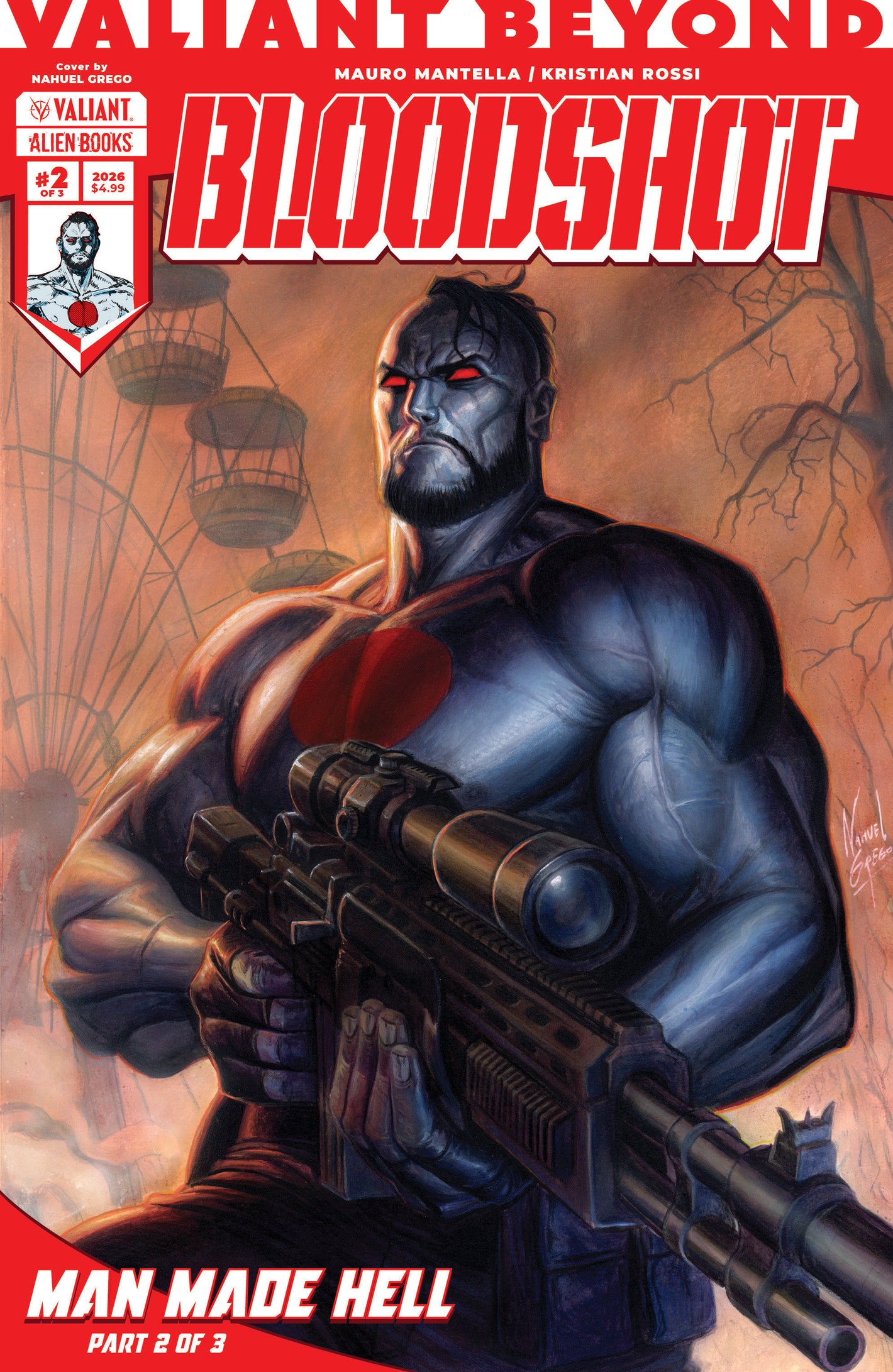 Valiant Beyond: Bloodshot #5--Man Made Hell #2 Cover A (Fajardo) 07/15/2026