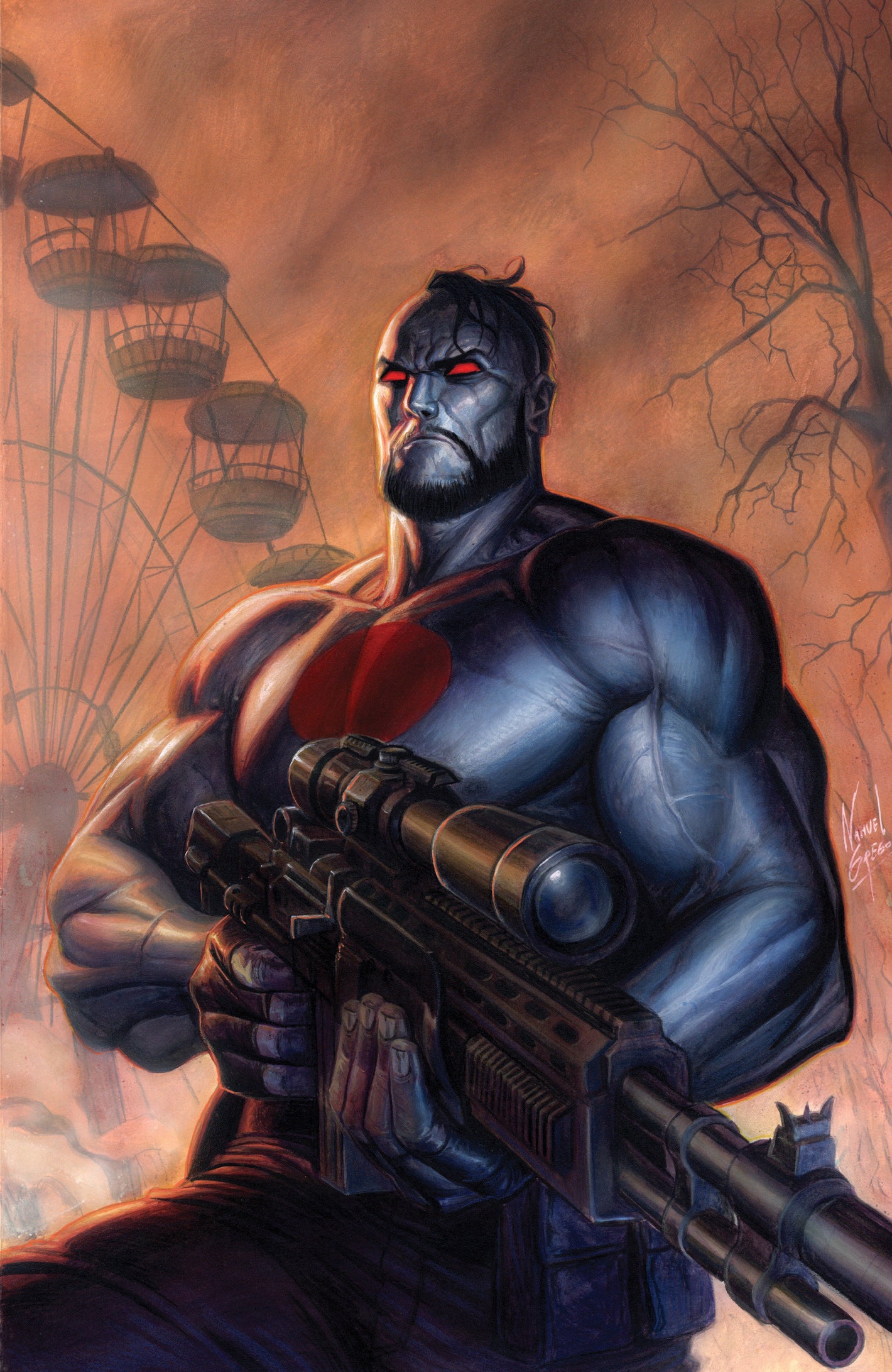 Valiant Beyond: Bloodshot #5--Man Made Hell #2 Variant C (Fajardo Full Art) 07/15/2026