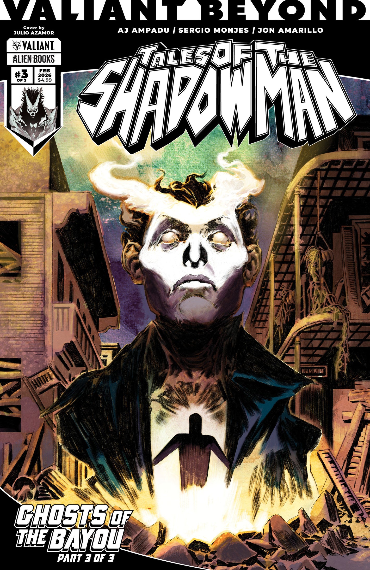 VALIANT BEYOND: TALES OF THE SHADOWMAN #6--GHOSTS OF THE BAYOU #3 VARIANT B (AZAMOR) 02/04/26