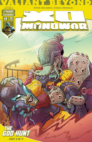 Valiant Beyond: The X-O Manowar #6--The God Hunt #2 Cover A (Griffin) 02/18/2026