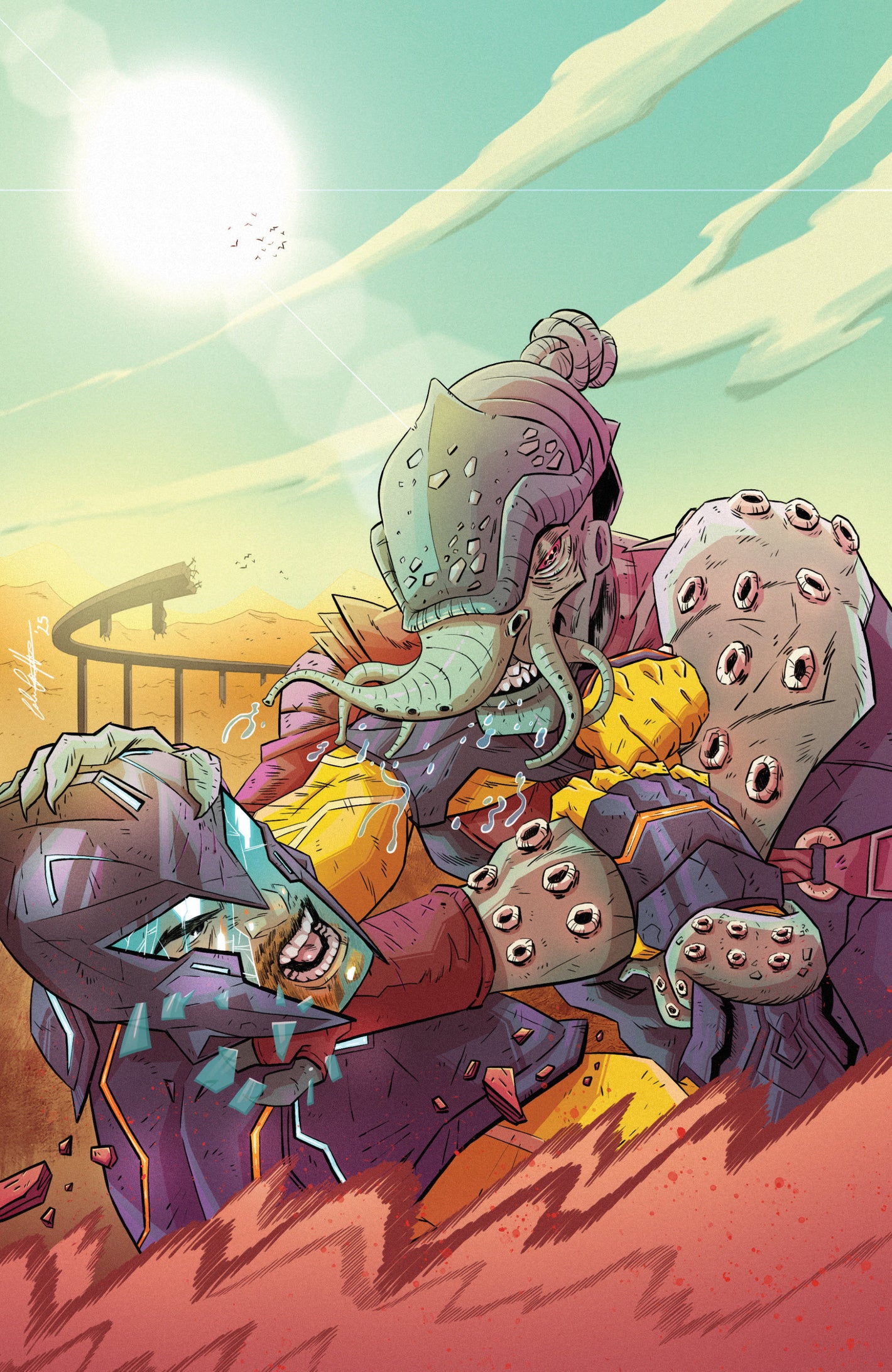 Valiant Beyond: The X-O Manowar #6--The God Hunt #2 Variant C (Griffin Full Art) 02/18/2026