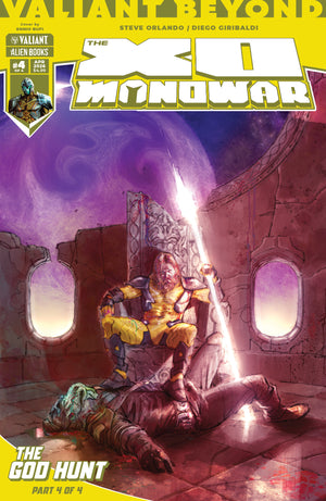 Valiant Beyond: The X-O Manowar #8--The God Hunt #4 Variant B (Bufi) 04/15/2026