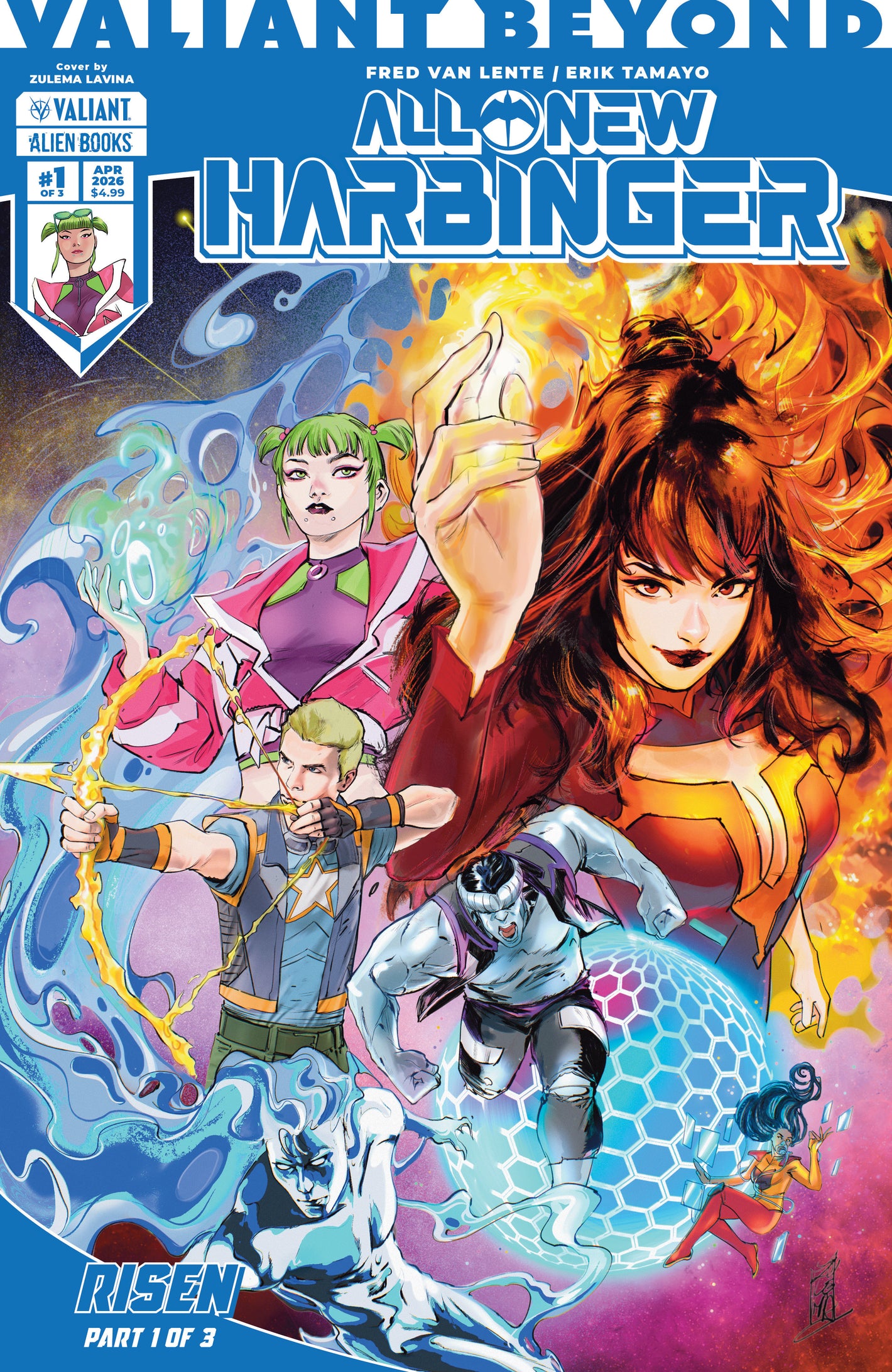 Valiant Beyond: All-New Harbinger #7--Risen #1 Cover A (Lavina) 05/06/2026