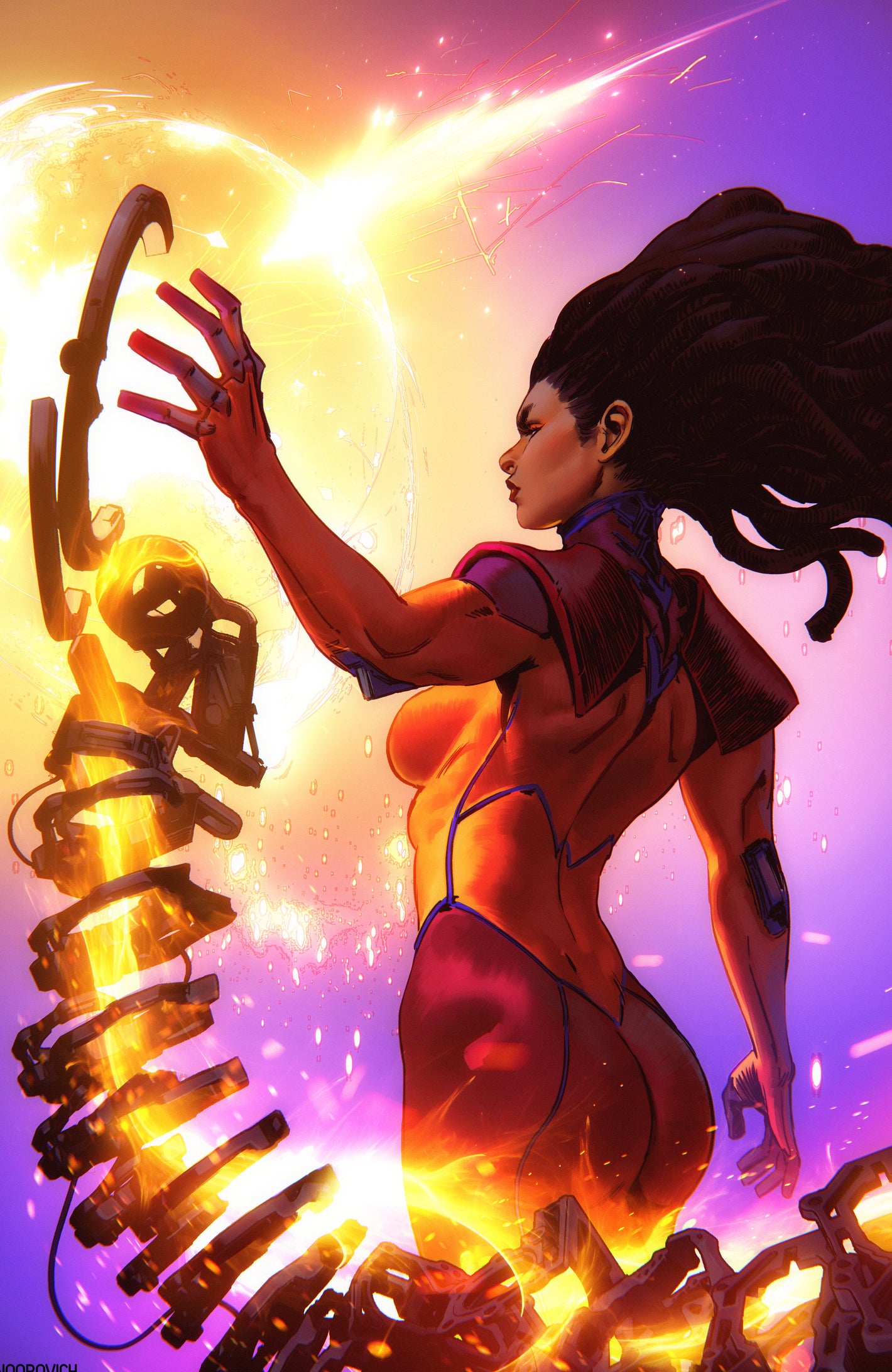 Valiant Beyond: All-New Harbinger #7--Risen #1 Variant D (Noobovich Full Art) 05/06/2026