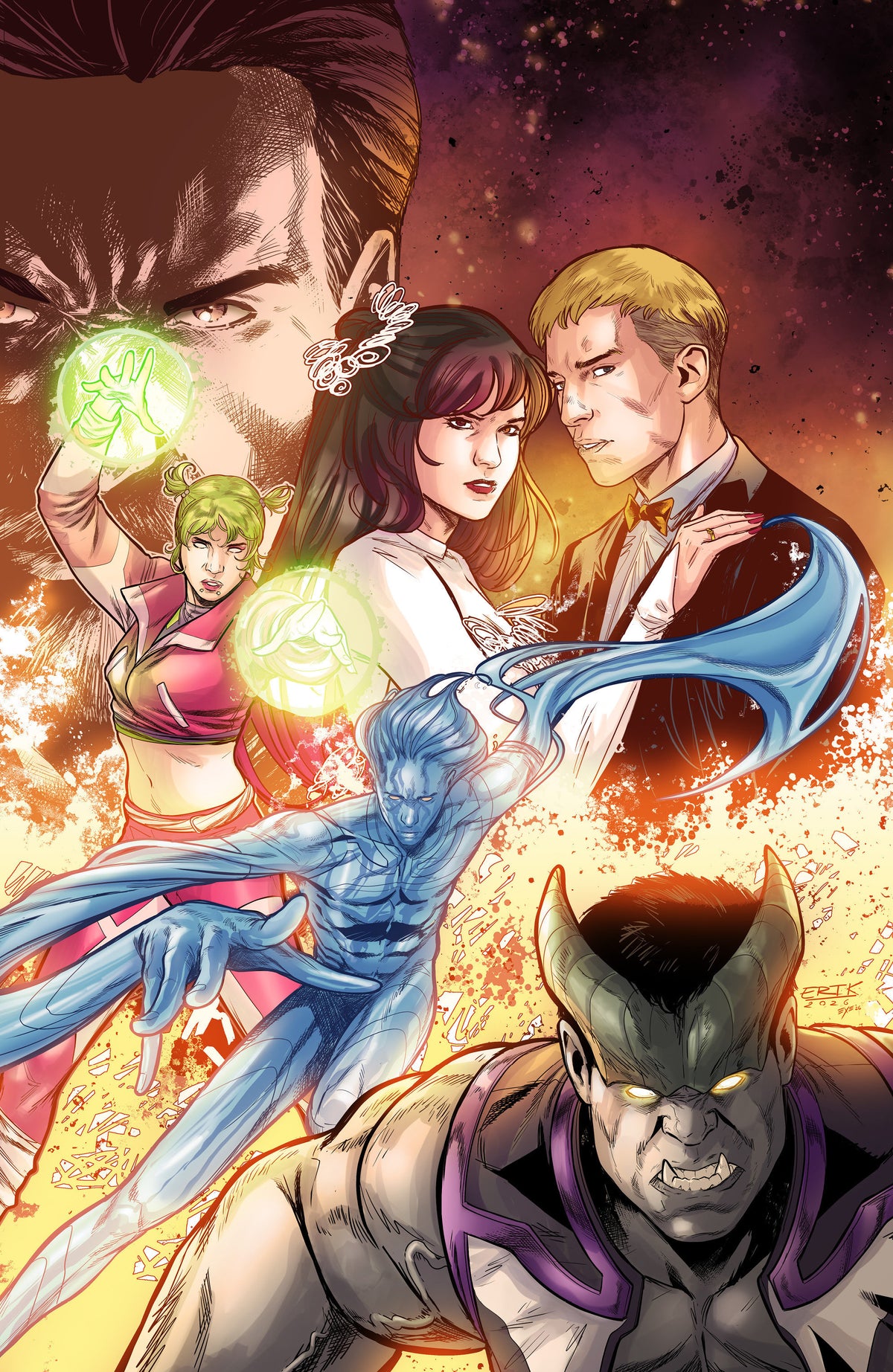 VALIANT BEYOND: ALL-NEW HARBINGER FINALE--THE WEDDING VARIANT C (TAMAYO FULL ART) 12/02/2026