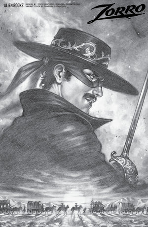 ZORRO ANNUAL #1 VARIANT D (BONACORSI B&W) 12/16/2026
