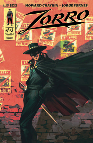 Zorro #1 Variant B (Tomaselli) 05/20/2026