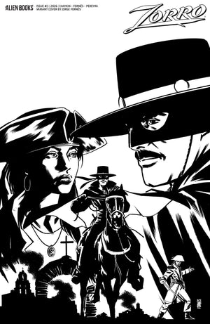ZORRO #3 VARIANT D (FORNéS B&W) 08/12/2026