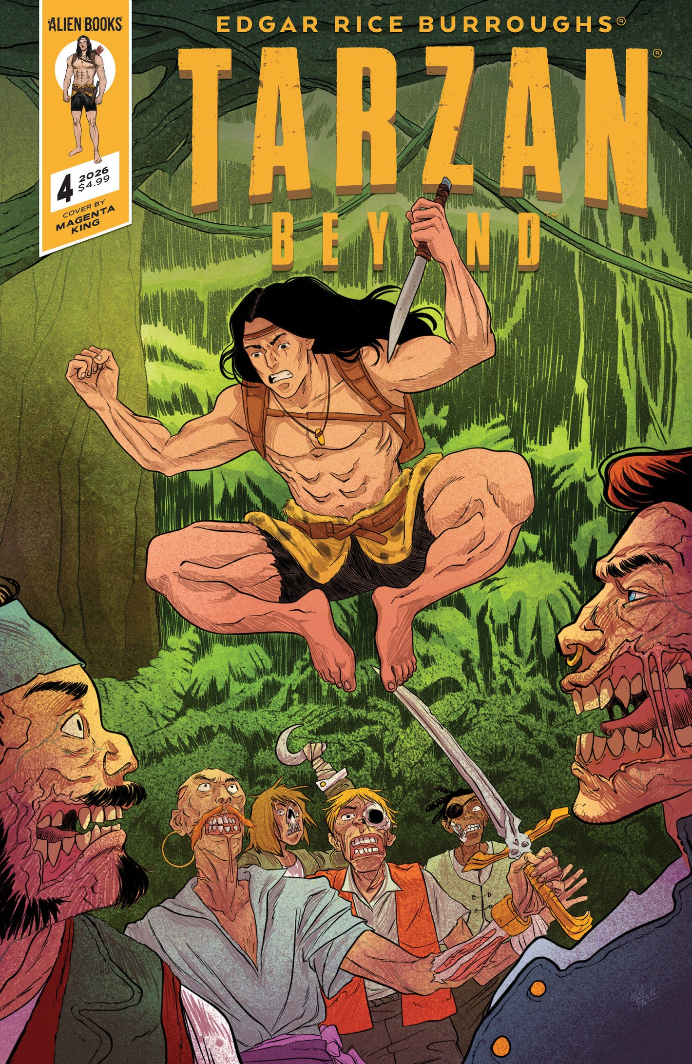 TARZAN BEYOND #4 VARIANT B (KING) 10/21/2026