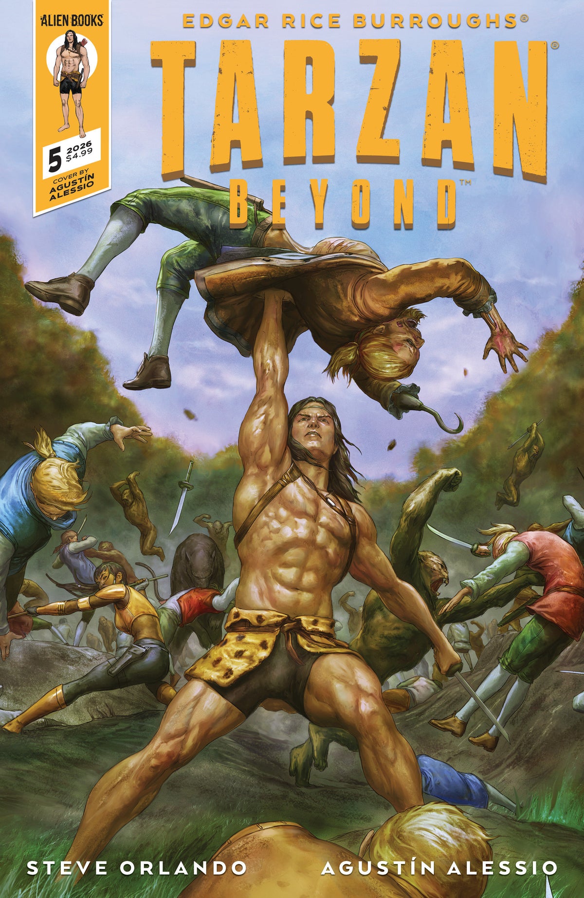 TARZAN BEYOND #5 COVER A (ALESSIO) 12/23/2026