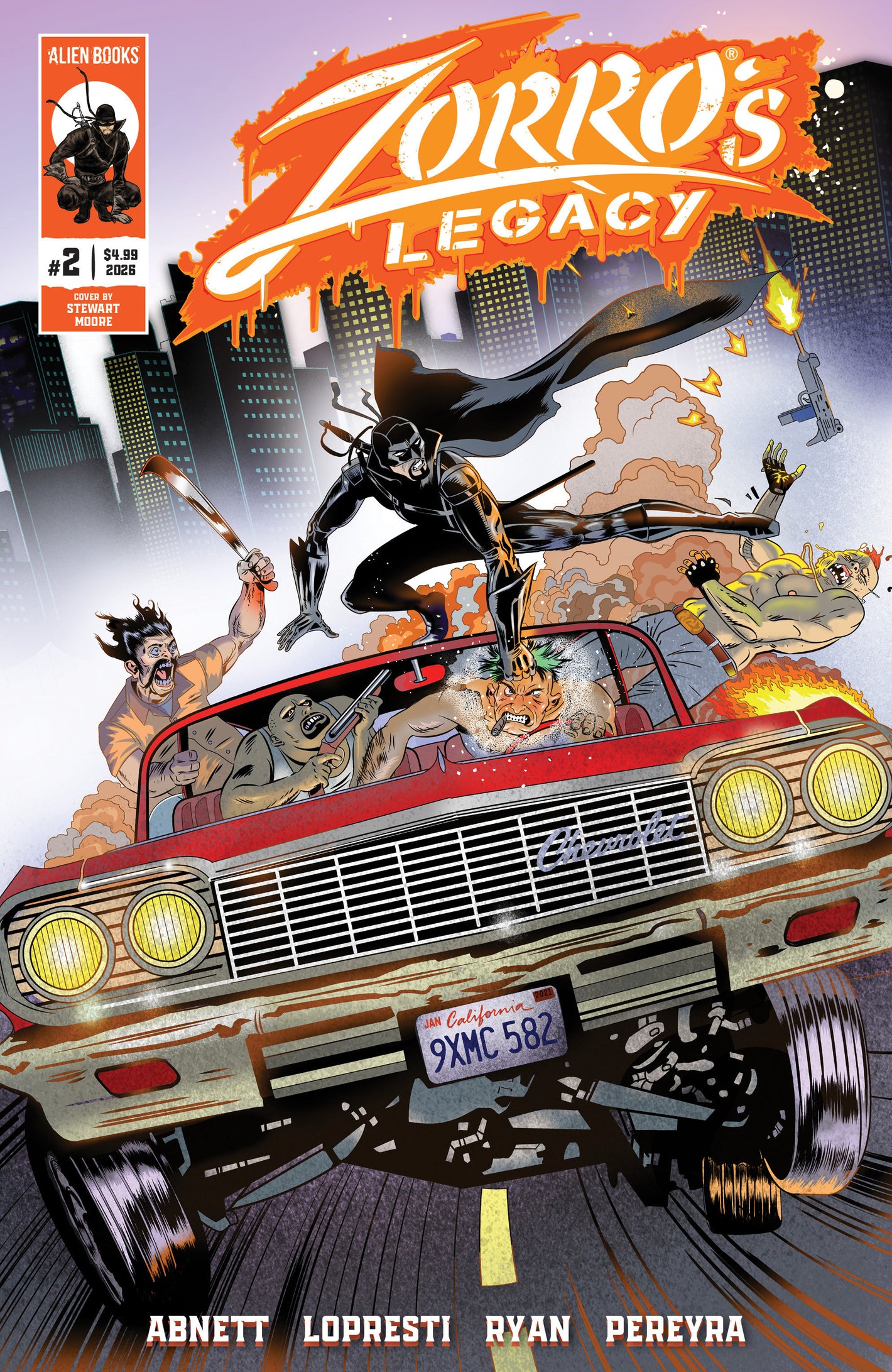 ZORRO'S LEGACY #2 VARIANT B (MOORE) 08/19/2026