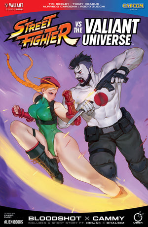STREET FIGHTER VS. THE VALIANT UNIVERSE SPECIAL COVER A (CURZI) 07/29/2026
