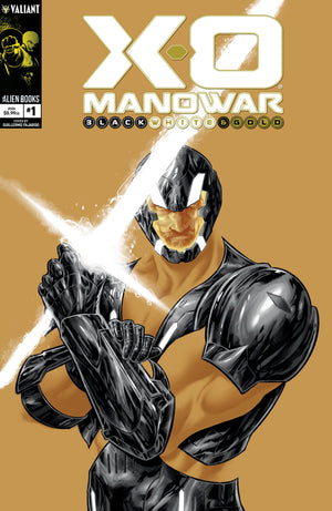X-O MANOWAR BLACK, WHITE & GOLD #1 COVER A (FAJARDO) 10/21/2026