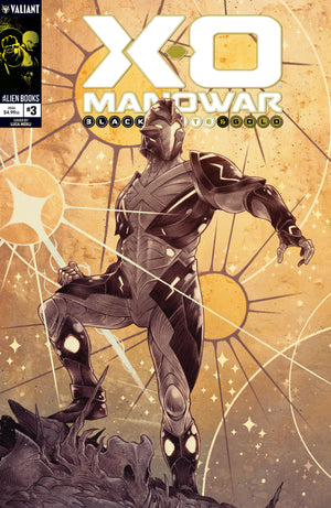 X-O MANOWAR: BLACK, WHITE & GOLD #3 COVER A (MERLI) 12/23/2026