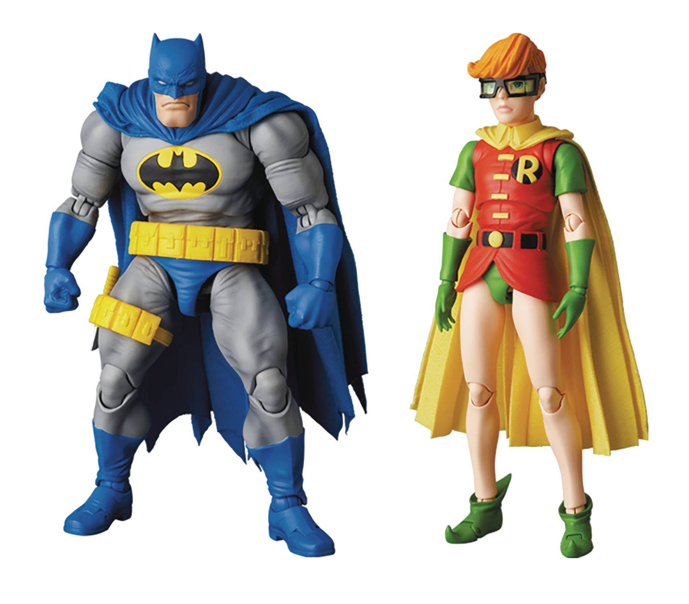 MAFEX - DC - BATMAN DARK KNIGHT RETRUNS - BATMAN (BLUE) & ROBIN 2 PACK