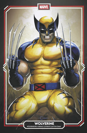 WOLVERINE #14 CLAYTON CRAIN VARIANT 1/07/2026