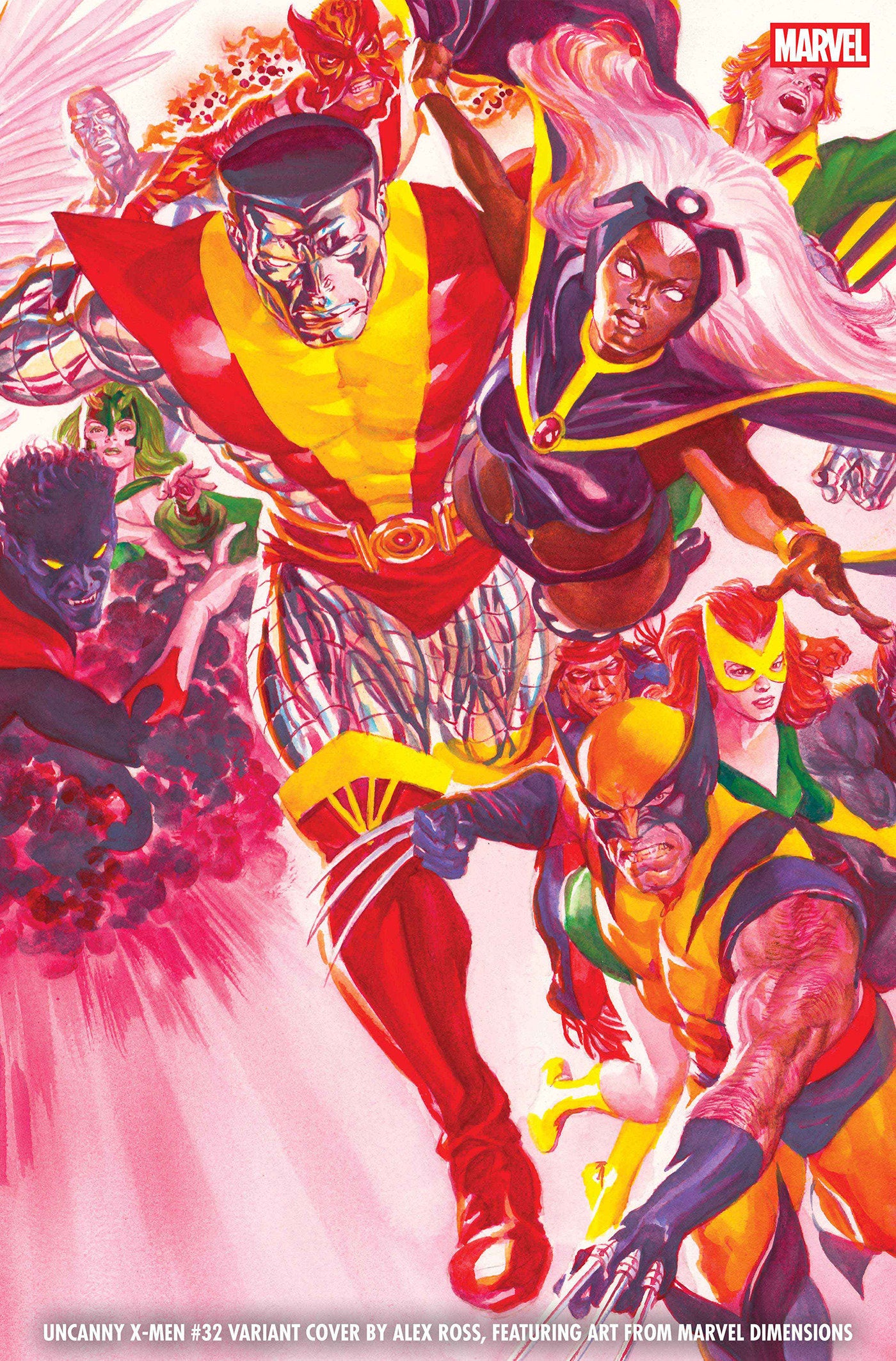 UNCANNY X-MEN #32 ALEX ROSS MARVEL DIMENSIONS VARIANT 07/22/2026
