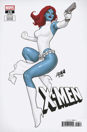 X-MEN #28 DAVID NAKAYAMA COLOR BLOCK WHITE VARIANT 04/01/2026
