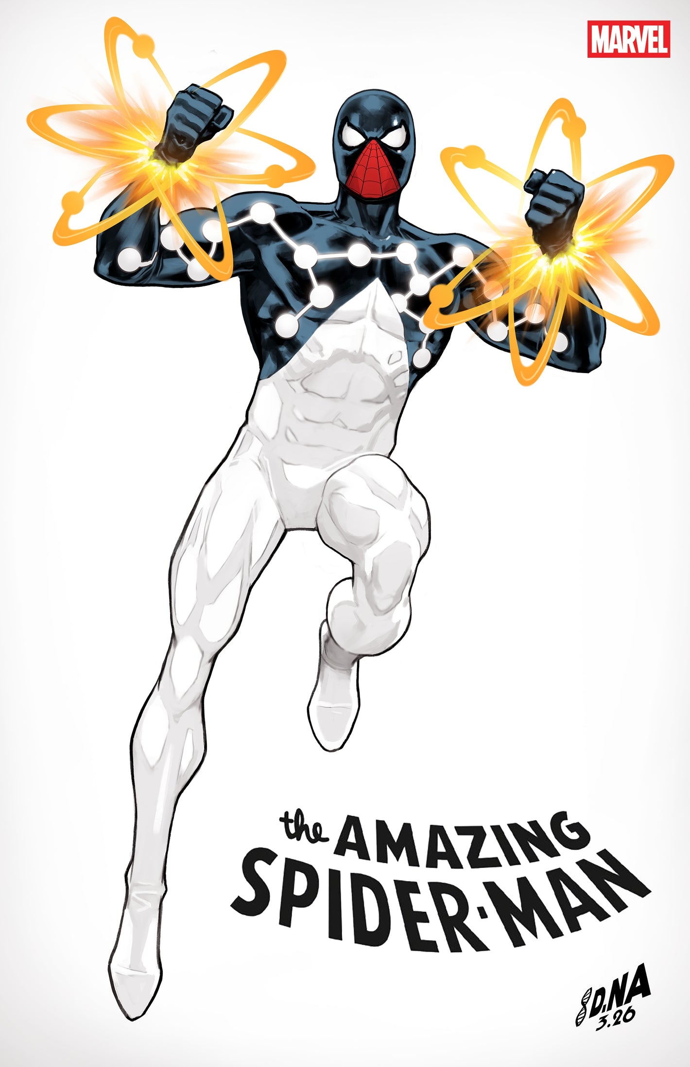 AMAZING SPIDER-MAN #27 DAVID NAKAYAMA COLOR BLOCK WHITE VARIANT [DS] 04/22/2026