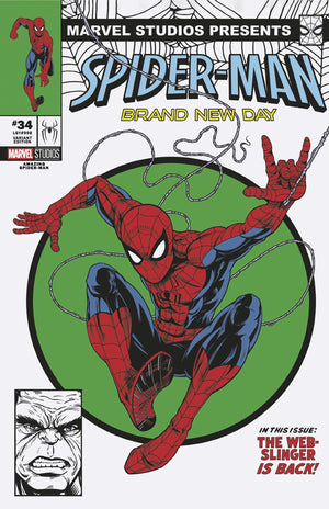 AMAZING SPIDER-MAN #34 ADAM STAFFORD SPIDER-MAN: BRAND NEW DAY MARVEL STUDIOS VARIANT 08/05/2026
