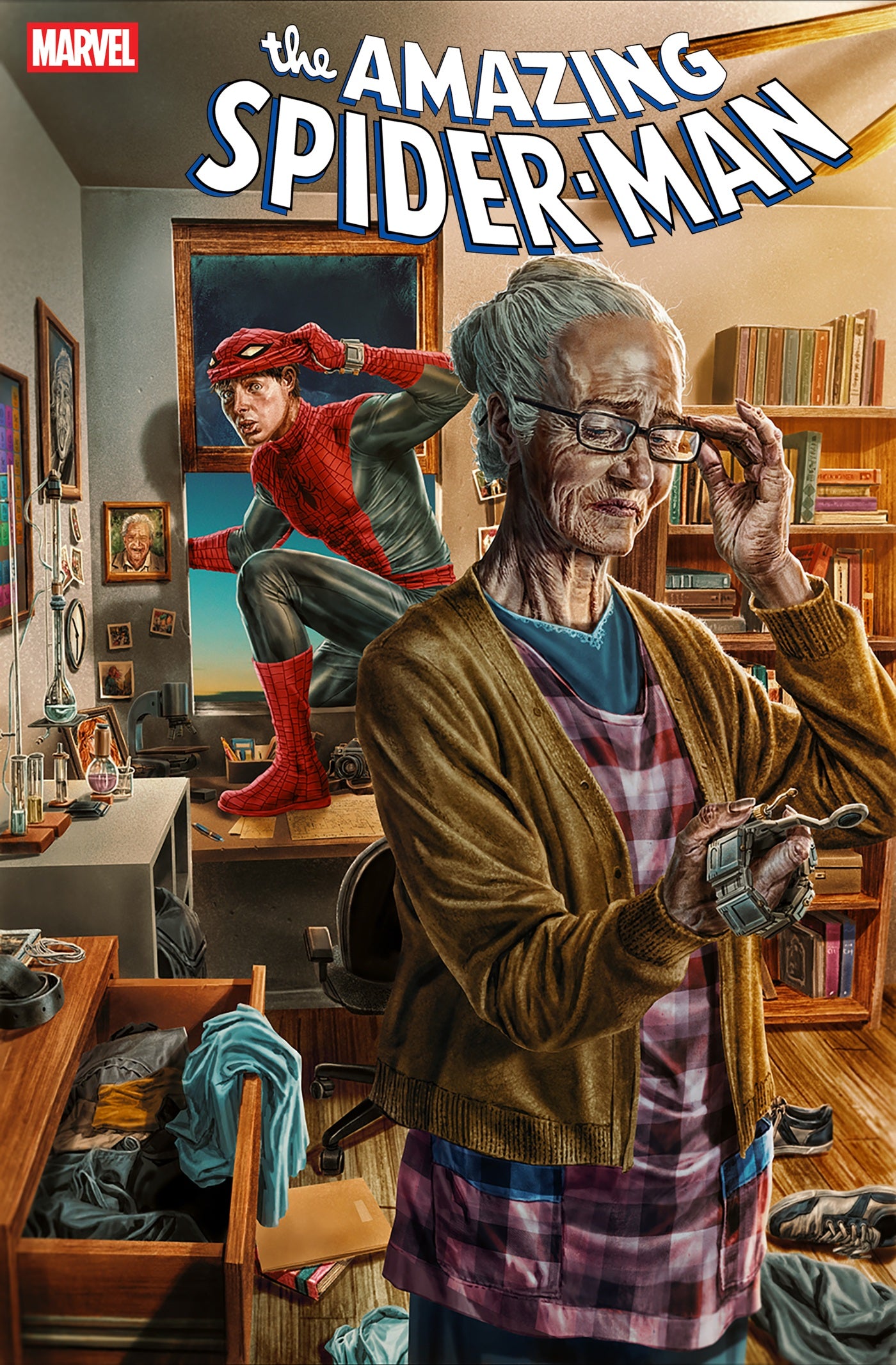 AMAZING SPIDER-MAN #35 LEE BERMEJO AMAZING VISIONS VARIANT 08/26/2026