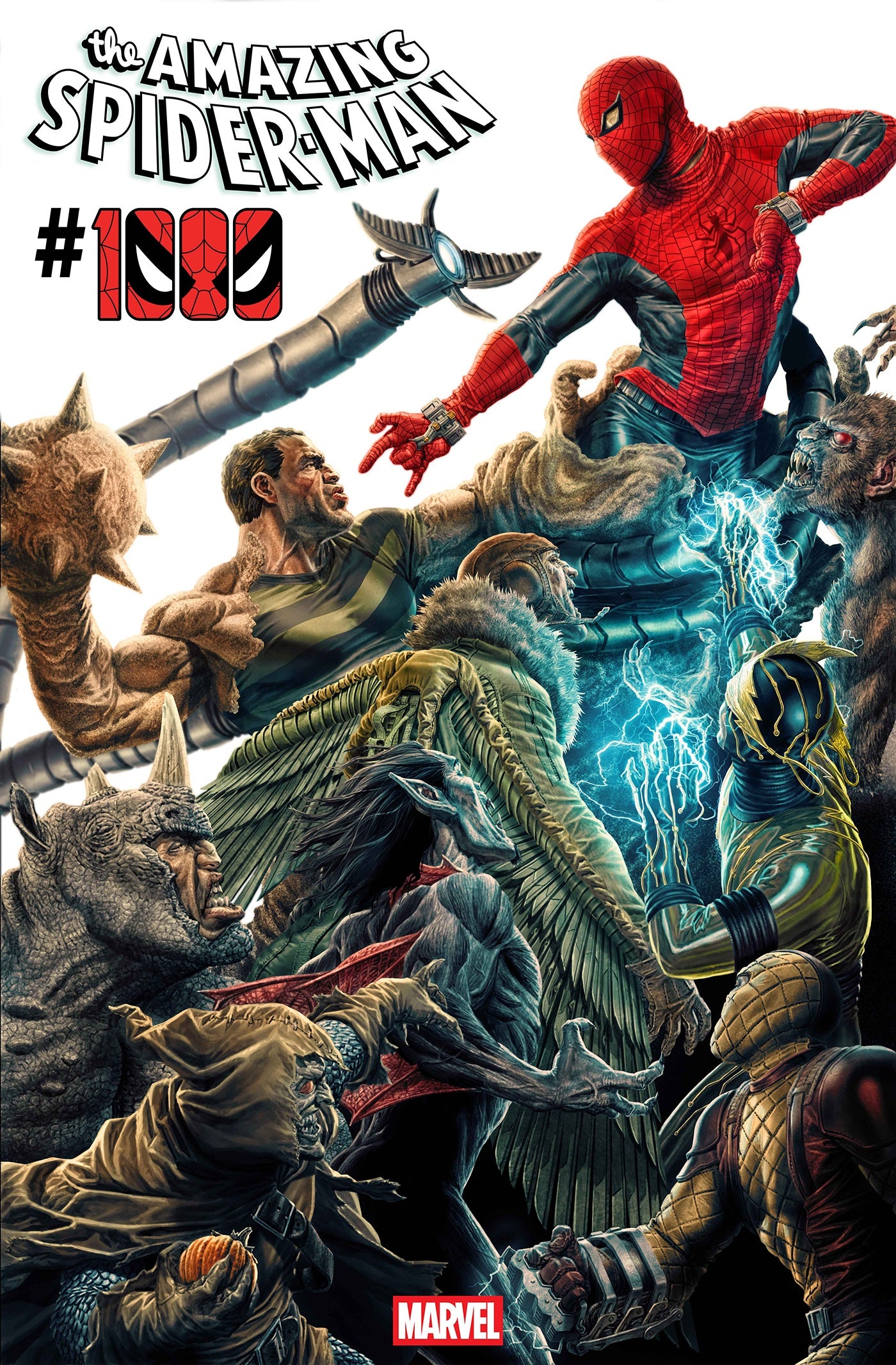 AMAZING SPIDER-MAN #1000 LEE BERMEJO AMAZING VISIONS VARIANT 09/16/2026